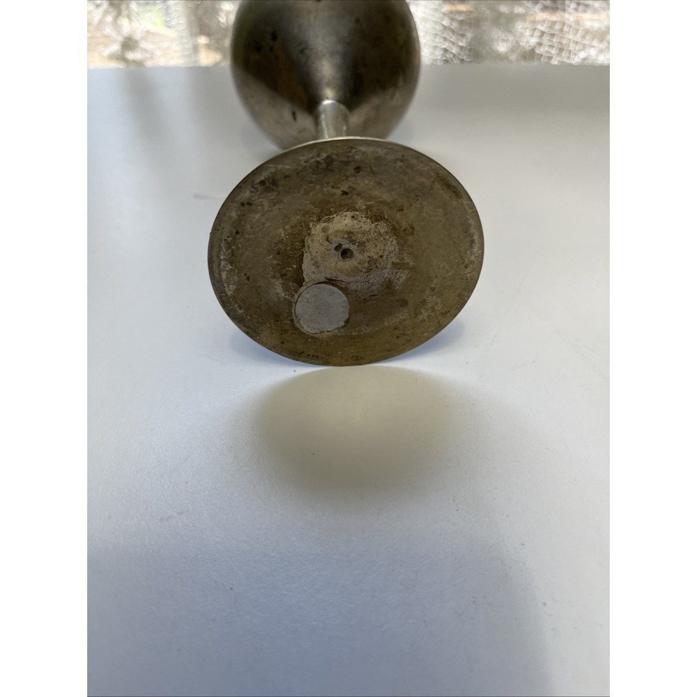 Vintage Leonard E.P.N.S Silverplate Goblet, 7 1/2" Tall & 3 3/4" Widest - Picture 3 of 6